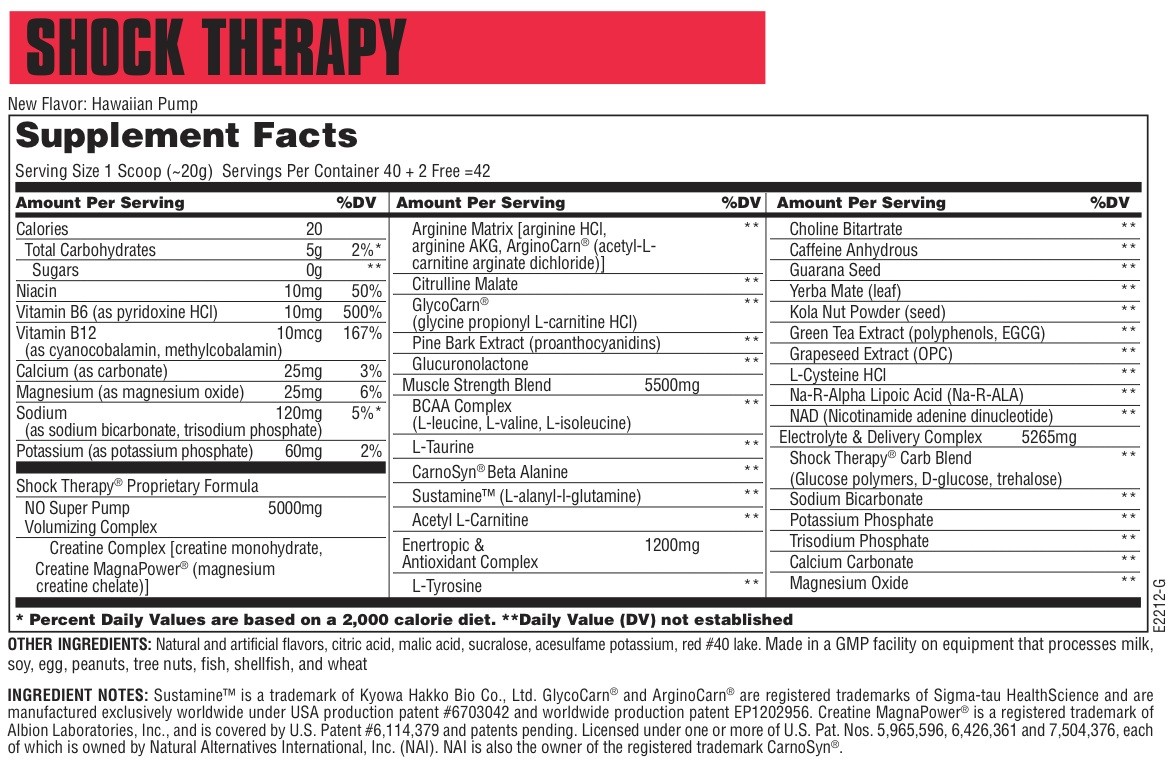 Shock Therapy The Master Muscles Eatolls